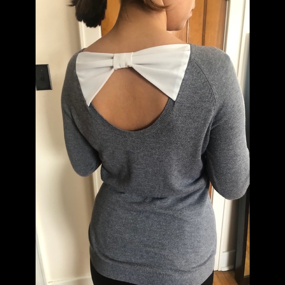 Grey Ladies Peek a Boo Top - Picture 4 of 5